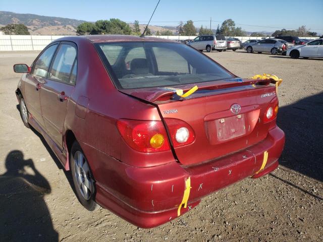 Photo 3 from auction – 2004 TOYOTA COROLLA CE with VIN 1NXBR32E74Z273634