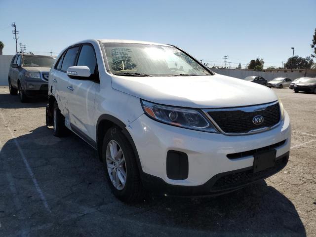 KIA SORENTO LX 2014 with VIN 5XYKT3A67EG426077 - Photo from auction