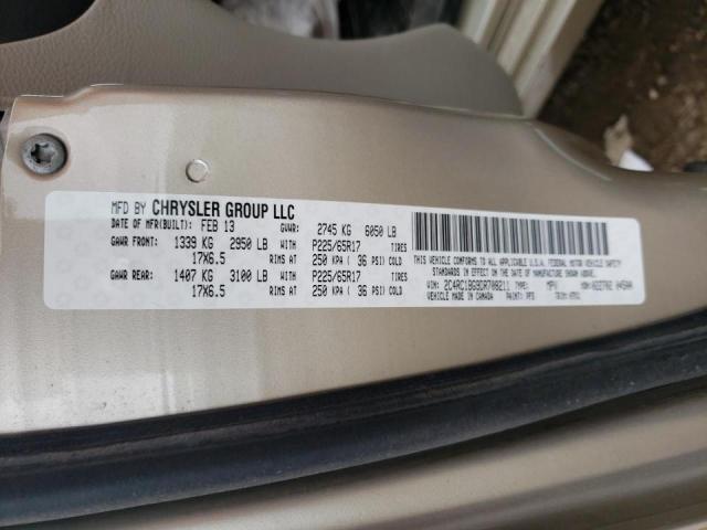 Photo 10 from auction – 2013 CHRYSLER TOWN & COU with VIN 2C4RC1BG9DR708211