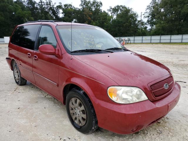 Photo 1 from auction – 2004 KIA SEDONA EX with VIN KNDUP131546596670