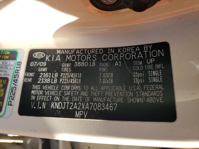 Photo 10 from auction – 2010 KIA SOUL + with VIN KNDJT2A2XA7083467