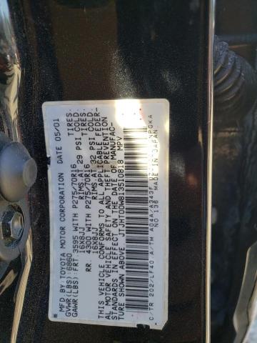 Photo 10 from auction – 2001 LEXUS LX 470 with VIN JTJHT00W813510818