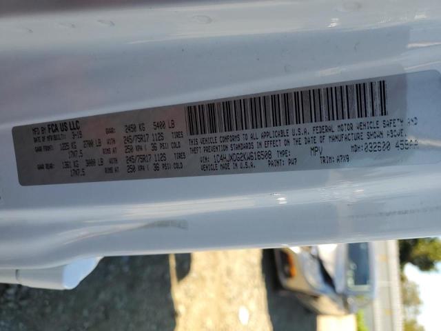 Photo 10 from auction – 2019 JEEP WRANGLER U with VIN 1C4HJXDG2KW616508