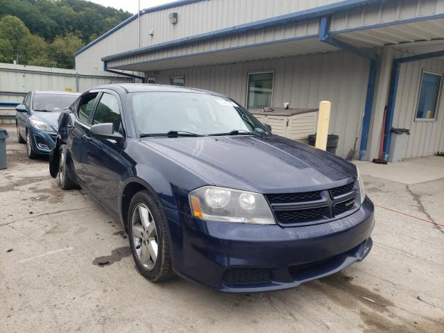 DODGE AVENGER SE 2013 with VIN 1C3CDZAG4DN771656 - Photo from auction