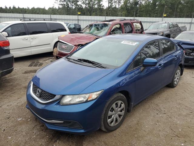 Photo 2 from auction – 2015 HONDA CIVIC LX with VIN 19XFB2F57FE000712