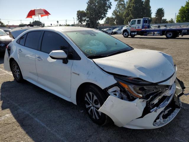 TOYOTA COROLLA LE 2020 with VIN JTDEBRBE2LJ027132 - Photo from auction