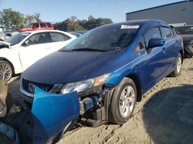 Photo 2 from auction – 2015 HONDA CIVIC LX with VIN 19XFB2F51FE062414