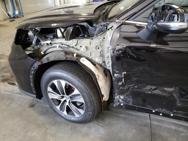 Photo 9 from auction – 2020 TOYOTA HIGHLANDER with VIN 5TDGZRBH8LS017657