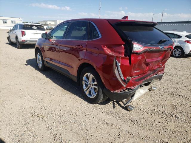 Photo 3 from auction – 2016 FORD EDGE SEL with VIN 2FMPK4J80GBB18879