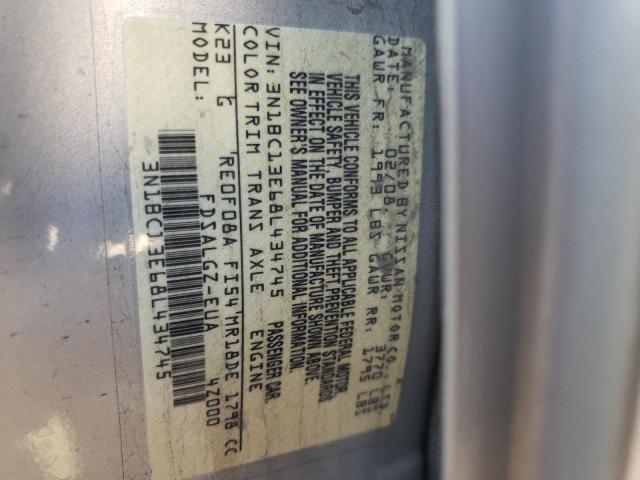 Photo 10 from auction – 2008 NISSAN VERSA S with VIN 3N1BC13E68L434745