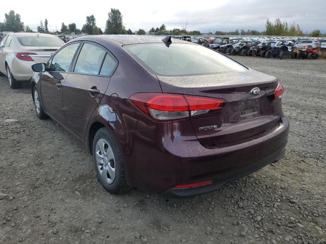 Photo 3 from auction – 2017 KIA FORTE LX with VIN 3KPFK4A76HE026192