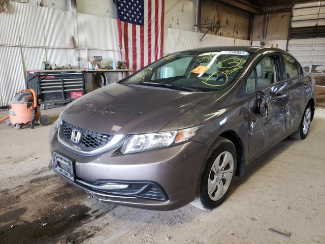 Photo 2 from auction – 2014 HONDA CIVIC EX with VIN 2HGFB2F50EH502210