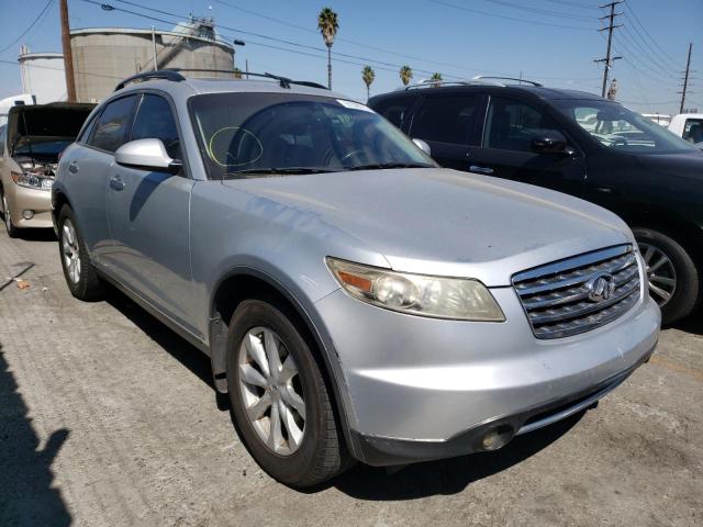 INFINITI FX35 2006 with VIN JNRAS08U06X104428 - Photo from auction