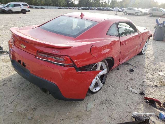 Photo 4 from auction – 2015 CHEVROLET CAMARO LT with VIN 2G1FF1E30F9302641