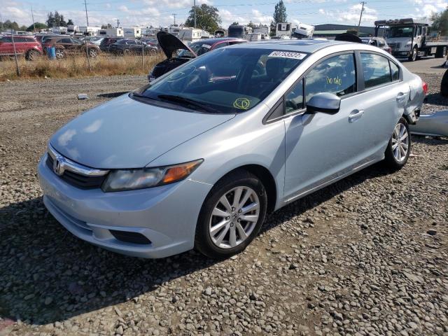 Photo 2 from auction – 2012 HONDA CIVIC EX with VIN 19XFB2F89CE063087