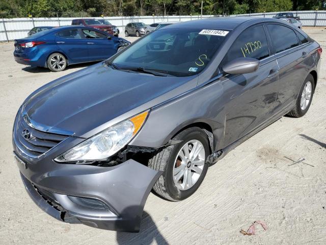 Photo 2 from auction – 2012 HYUNDAI SONATA GLS with VIN 5NPEB4ACXCH349013