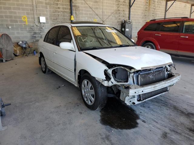 HONDA CIVIC EX 2003 with VIN 2HGES26703H612474 - Photo from auction