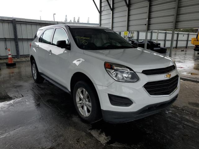 CHEVROLET EQUINOX LS 2016 with VIN 2GNALBEKXG1167912 - Photo from auction