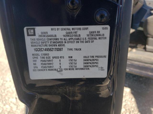 Photo 10 from auction – 2006 CHEVROLET SILVERADO with VIN 1GCEC14V56Z170397