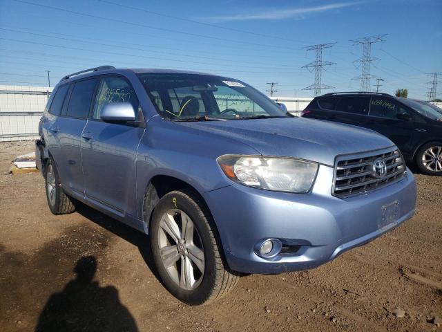 TOYOTA HIGHLANDER 2008 with VIN JTEDS43A582017881 - Photo from auction