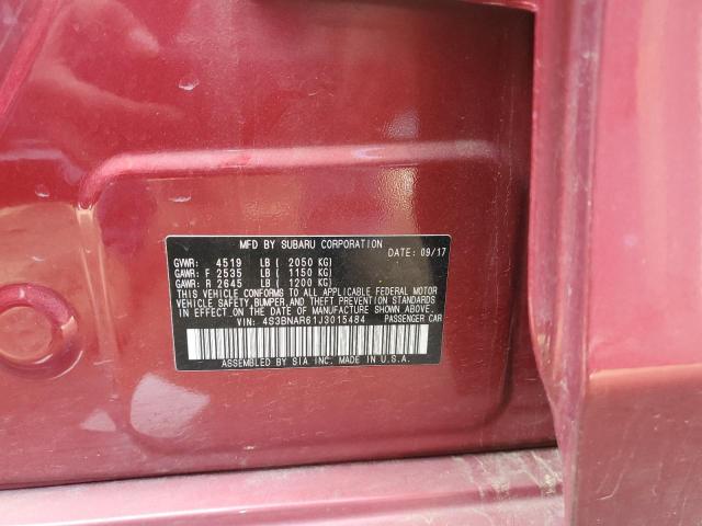 Photo 10 from auction – 2018 SUBARU LEGACY SPO with VIN 4S3BNAR61J3015484