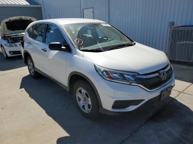 HONDA CR-V LX 2015 with VIN 5J6RM3H39FL025072 - Photo from auction