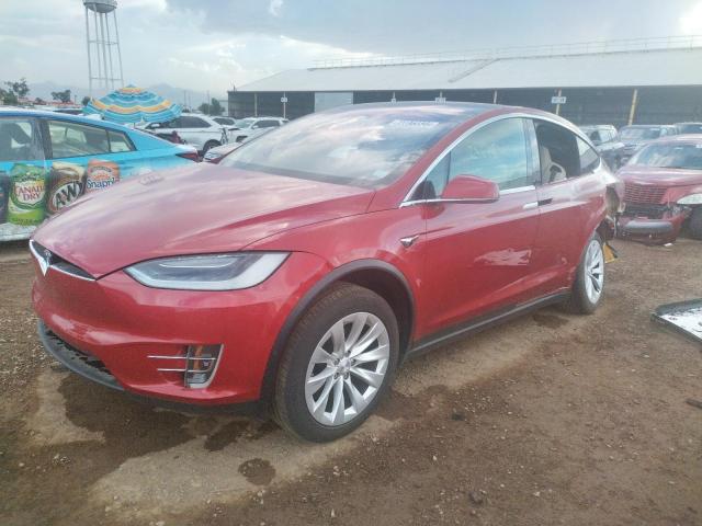Photo 2 from auction – 2018 TESLA MODEL X with VIN 5YJXCDE2XJF141555