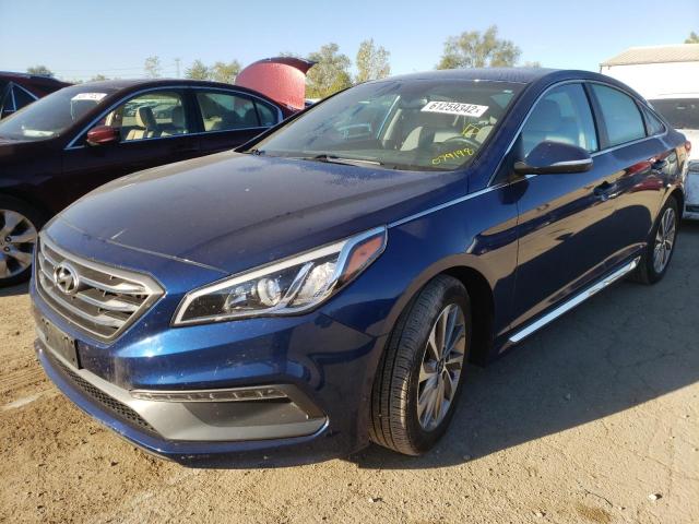Photo 2 from auction – 2015 HYUNDAI SONATA SPO with VIN 5NPE34AF7FH079198