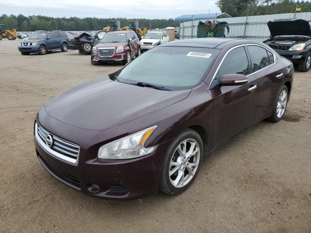 Photo 2 from auction – 2014 NISSAN MAXIMA S with VIN 1N4AA5AP4EC439238