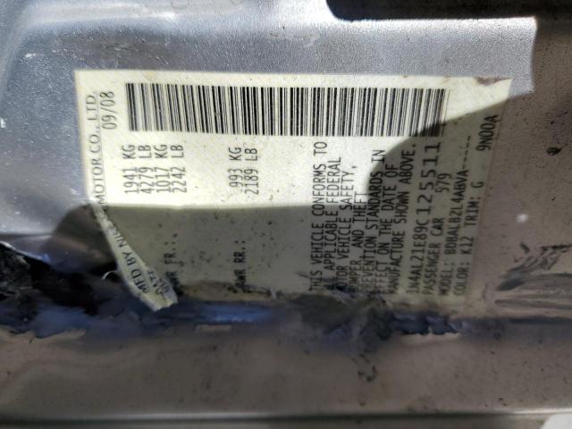 Photo 10 from auction – 2009 NISSAN ALTIMA 2.5 with VIN 1N4AL21E89C125511