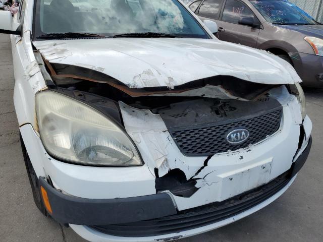 Photo 9 from auction – 2007 KIA RIO BASE with VIN KNADE123776211152