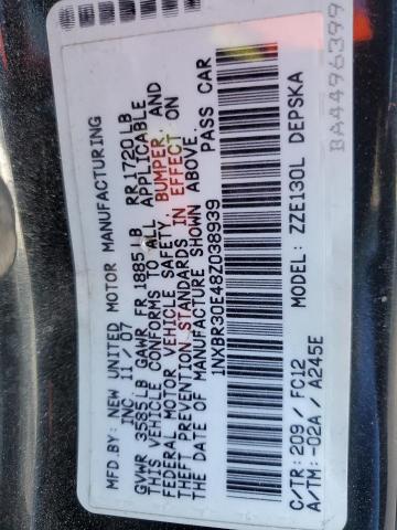 Photo 10 from auction – 2008 TOYOTA COROLLA CE with VIN 1NXBR30E48Z038939