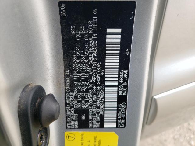 Photo 10 from auction – 2007 TOYOTA HIGHLANDER with VIN JTEEW21A270034051