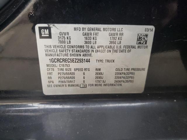 Photo 10 from auction – 2014 CHEVROLET SILVERADO with VIN 1GCRCREC5EZ293144