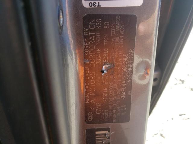 Photo 10 from auction – 2013 KIA FORTE EX with VIN KNAFU4A22D5690989
