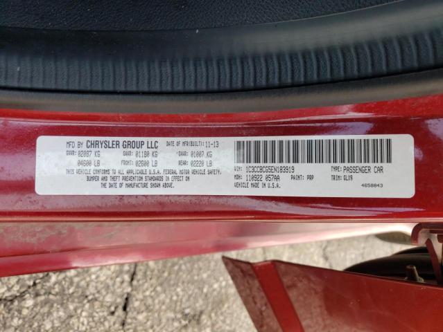 Photo 10 from auction – 2014 CHRYSLER 200 LIMITE with VIN 1C3CCBCG5EN183919