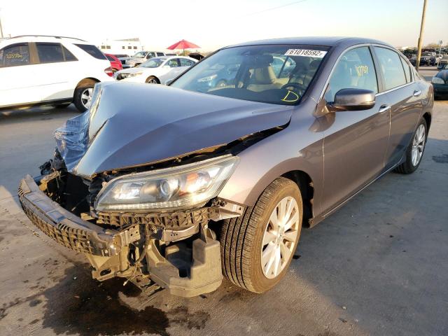 Photo 2 from auction – 2014 HONDA ACCORD EXL with VIN 1HGCR2F80EA137440