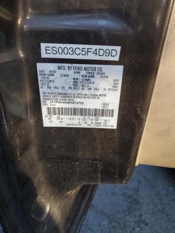 Photo 10 from auction – 2008 FORD F150 SUPER with VIN 1FTPW14548KB72752