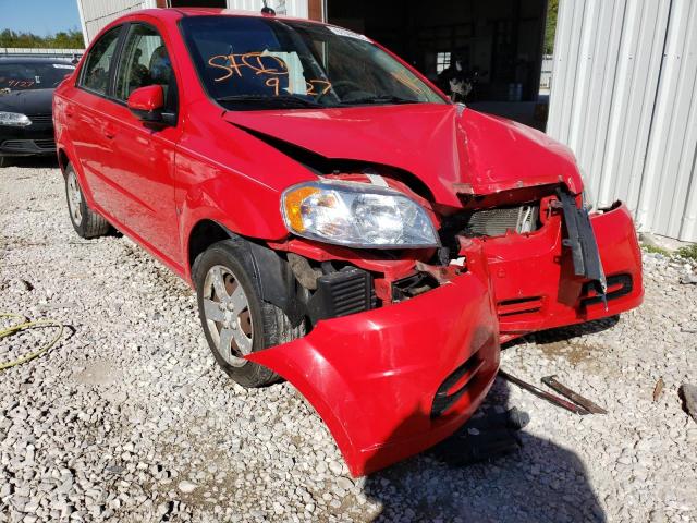 CHEVROLET AVEO LS 2009 with VIN KL1TD56E79B601576 - Photo from auction