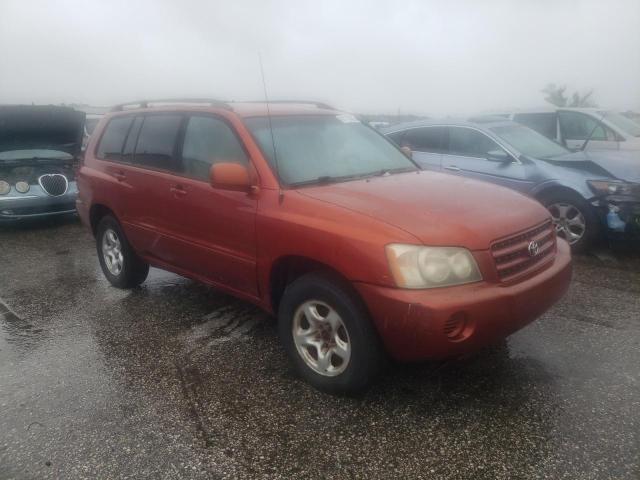 TOYOTA HIGHLANDER 2003 with VIN JTEGD21A830048061 - Photo from auction