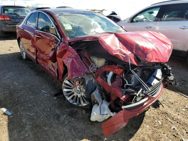 LINCOLN MKZ 2014 with VIN 3LN6L2GKXER811344 - Photo from auction