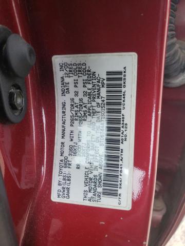 Photo 10 from auction – 2001 TOYOTA SEQUOIA with VIN 5TDBT44A71S015247