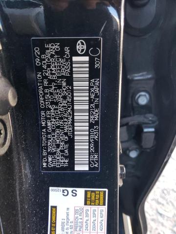 Photo 10 from auction – 2021 TOYOTA COROLLA LE with VIN JTDEPMAE2MJ145012
