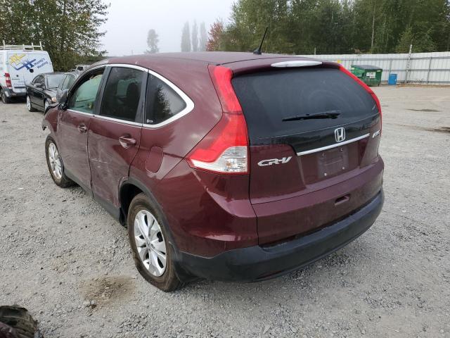 Photo 3 from auction – 2012 HONDA CR-V EX with VIN 5J6RM4H53CL080412