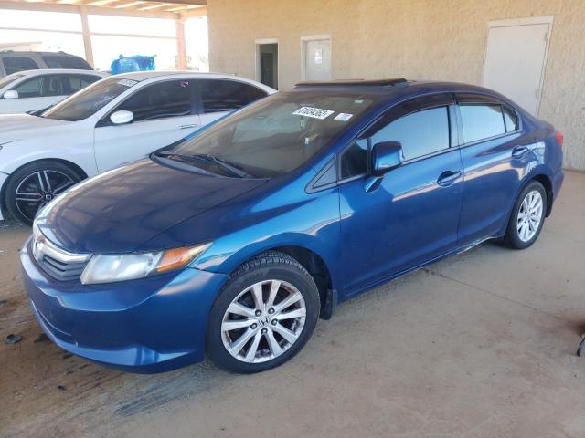 Photo 2 from auction – 2012 HONDA CIVIC EX with VIN 2HGFB2F86CH502235