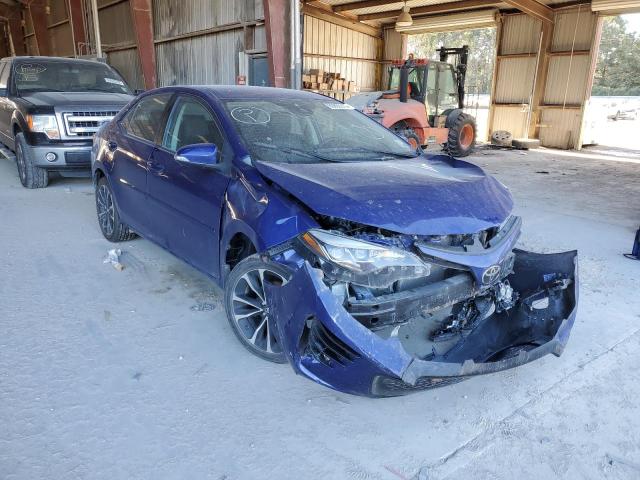 TOYOTA COROLLA L 2018 with VIN 5YFBURHE2JP809590 - Photo from auction