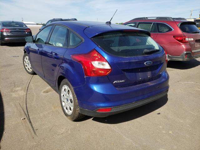 Photo 3 from auction – 2012 FORD FOCUS SE with VIN 1FAHP3K24CL290346
