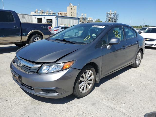 Photo 2 from auction – 2012 HONDA CIVIC EXL with VIN 2HGFB2F99CH522665
