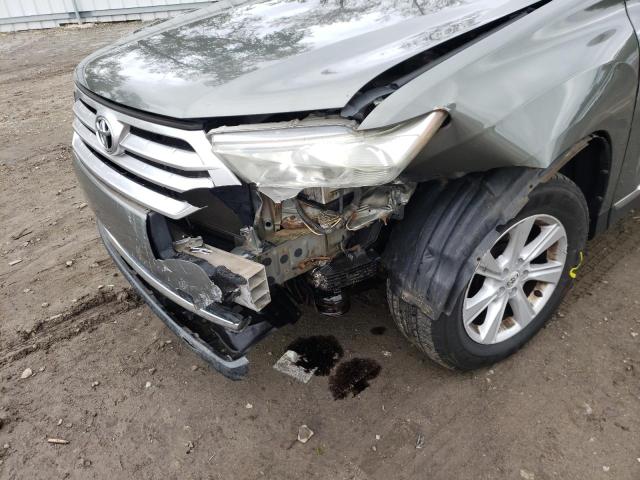 Photo 9 from auction – 2011 TOYOTA HIGHLANDER with VIN 5TDBK3EH3BS080039