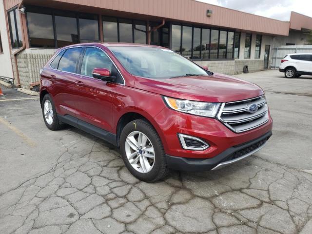FORD EDGE SEL 2015 with VIN 2FMTK4J97FBC38569 - Photo from auction